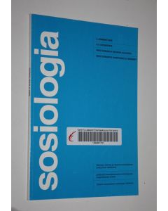 käytetty kirja Sosiologia 2/2006 : Westermarck-seuran julkaisu