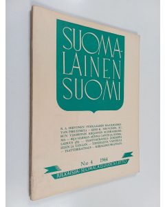 käytetty kirja Suomalainen Suomi 4/1944