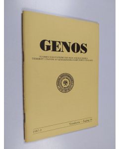 käytetty teos Genos 2/1987