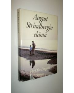 Kirjailijan Per Olov Enquist käytetty kirja August Strindbergin elämä