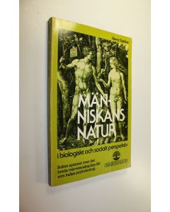 Kirjailijan Henry Egidius käytetty kirja Människans Natur i Biologiskt Och Socialt Perspektiv