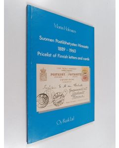 Kirjailijan Martin Holmsten käytetty kirja Suomen postilähetysten hinnasto 1889-1960