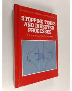 Kirjailijan Gerald A. Edgar käytetty kirja Stopping times and directed processes