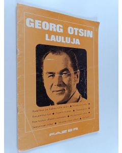 Kirjailijan Georg Ots käytetty teos Georg Otsin lauluja
