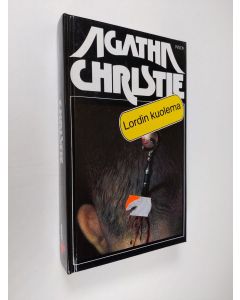 Kirjailijan Agatha Christie käytetty kirja Lordin kuolema
