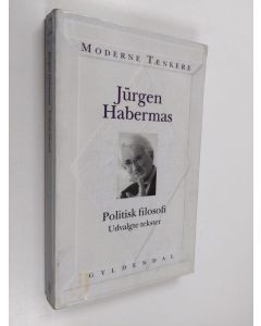 Kirjailijan Jürgen Habermas käytetty kirja Politisk filosofi - udvalgte tekster