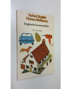 Kirjailijan E. C. Parnwell käytetty kirja Oxford English picture dictionary = Englannin kuvasanakirja