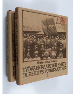 Kirjailijan Marja-Leena Salkola käytetty kirja Työväenkaartien synty ja kehitys punakaartiksi 1917-18 ennen kansalaissotaa 1-2