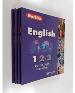 käytetty kirja Berlitz English 1-3 + opiskelijan opas