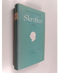 Kirjailijan Johan Ludvig Runeberg käytetty kirja Skrifter i urval 3.Några ord om nejderna, folklynnet och levnadssättet i Saarijärvi socken.Smärre episka dikter, Julkvällen, Fänriks Ståls sägner