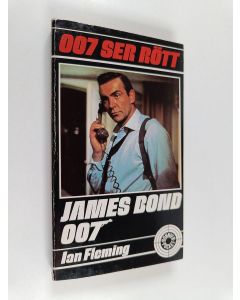 Kirjailijan Ian Fleming käytetty kirja 007 ser rött