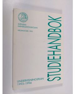 käytetty kirja Studiehandbok och undervisningsplan 1993-1994
