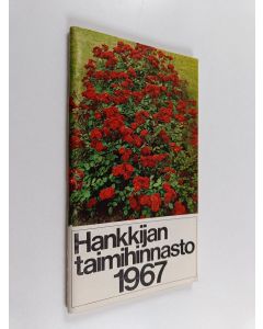 käytetty teos Hankkijan taimihinnnasto 1967