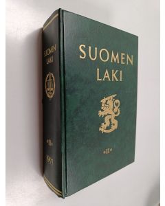 käytetty kirja Suomen laki 1997, osa 2