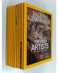 käytetty kirja National geographic vuosikerta 2015 (1-12)