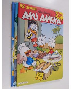 Kirjailijan Walt Disney käytetty teos Aku Ankka nrot 28, 31 ja 43/2005