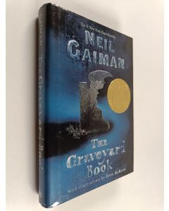 Kirjailijan Neil Gaiman käytetty kirja The graveyard book