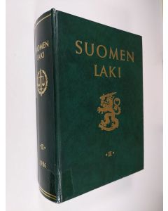 käytetty kirja Suomen laki 2, 1986
