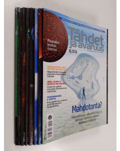 käytetty kirja Tähdet ja avaruus : vuosikerta 2016 (1-8)