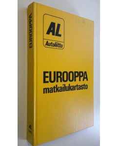 käytetty kirja Eurooppa matkailukartasto ; Strassenatlas mit Ortsverzeichnis un 46 Stadtplänen ; Atlas routier avec index et 46 plans de villes ; Road Atlas with index and 46 town plans ; Atlante stradale von indice alfabetico delle localita e 46