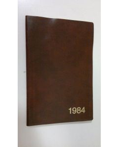 käytetty kirja Lääkärin päiväkirja 1984 (kalenteri)