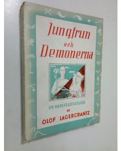 Kirjailijan Olof Lagercrantz käytetty kirja Jungfrun och demonerna