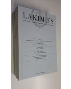käytetty kirja Lakimies vuosikerta 2002 (7 lehteä) : Suomalaisen lakimiesyhdistyksen aikakauskirja