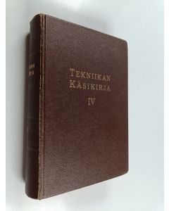käytetty kirja Tekniikan käsikirja 4