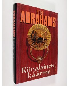 Kirjailijan Peter Abrahams käytetty kirja Kiinalainen käärme (ERINOMAINEN)