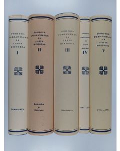 käytetty kirja Pohjois-Pohjanmaan ja Lapin historia 1-5 : Esihistoria ; Keskiaika ja 1500-luku ; 1600-luvulla ; 1700-1721 ; 1721-1775