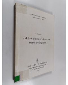 Kirjailijan Janne Ropponen käytetty kirja Risk management in information system development