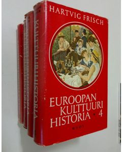 Kirjailijan Hartvig Frisch käytetty kirja Euroopan kulttuurihistoria 1, Vanhimmista kulttuureista Hellaaseen