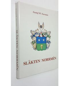 Kirjailijan Gustaf W. Norrmen käytetty kirja Släkten Norrmen : en krönika genom elva släktled och tre århundraden