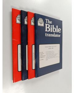 Kirjailijan Graham Odgen käytetty teos The bible translator - Technical papers vol. 53, No. 1-4