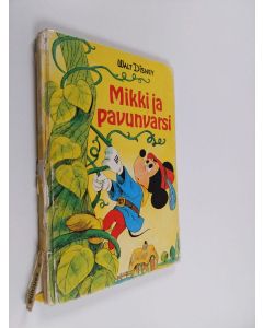 Kirjailijan Walt Disney käytetty kirja Mikki ja pavunvarsi