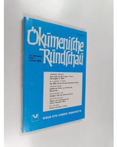käytetty kirja Ökumeniche rundschau 1/1986