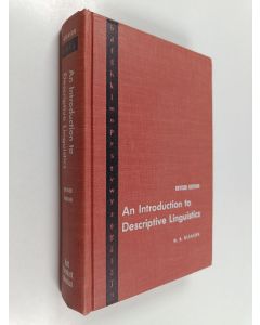 Kirjailijan Henry Allan Gleason käytetty kirja An Introduction to Descriptive Linguistics