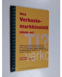 Kirjailijan David Barber käytetty kirja Mitä verkostomarkkinointi oikein on?