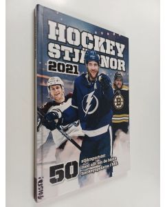 Kirjailijan Linus Hugosson käytetty kirja Hockeystjärnor 2021 : 50 stjärnporträtt med allt om de bästa hockeyspelarna i NHL
