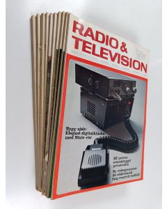 käytetty kirja Radio & Television 1970 (1-12, n:o 6 puuttuu)