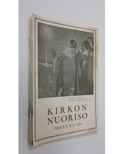 käytetty teos Kirkon nuoriso 1934 Vuosikerta (Puuttuu n:o 10)