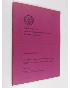 Kirjailijan Pauli Saukkonen käytetty teos Nykysuomen saneiston yleisyystilastoa saneenloppuisessa aakkosjärjestyksessä Statistics of the word occurrences of present-day Finnish in a reverse alphabetical order