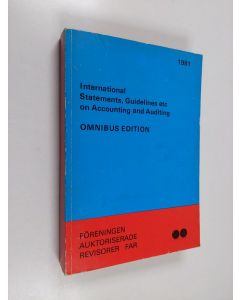 käytetty kirja International Statements, Guidelines etc on Accounting and Auditing : Omnibus edition