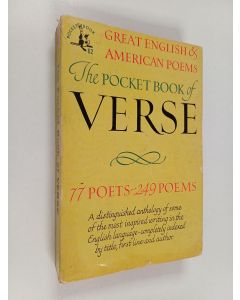 käytetty kirja The pocket book of verse : great english and american poems