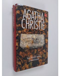Kirjailijan Agatha Christie käytetty kirja Neiti Marple koston jumalattarena