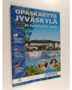 uusi teos Opaskartta Jyväskylä ja Jyväskylän seutu