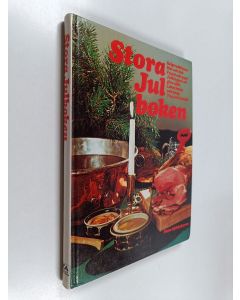 Kirjailijan Anita Vahlberg käytetty kirja Stora julboken : helgtraditioner, mat och bak, pyssel och pynt, julklappar att göra själv, lekar, knep och knåp, tips och julstök