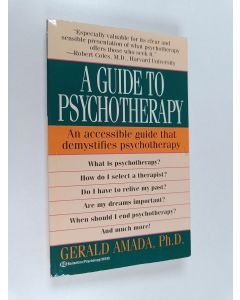 Kirjailijan Gerald Amada käytetty kirja A Guide to Psychotherapy
