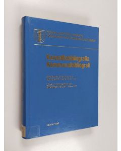 käytetty kirja Kunnallisbibliografia : kirjallisuutta, lehtiartikkeleita ja opinnäytetöitä vuosilta 1982-1986 = Kommunalbibliografi : litteratur, tidningsartiklar och avhandlingar från åren 1982-1986