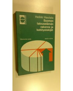 Kirjailijan Heikki Hautala käytetty kirja Suomen talouselämän rakenne ja kehitystekijät